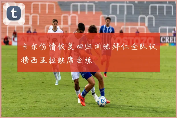 卡尔伤情恢复回归训练拜仁全队仅穆西亚拉缺席合练